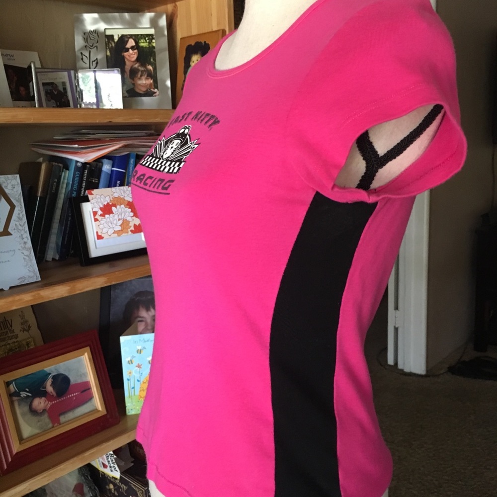 Fast Kitty Racing tee - Picture 2 of 3